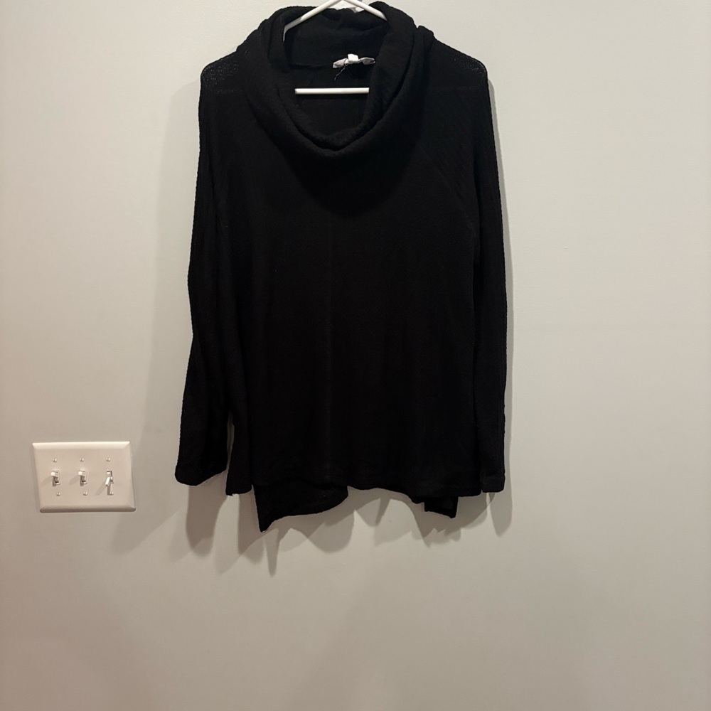BB Dakota Black Cowl Neck Sweater